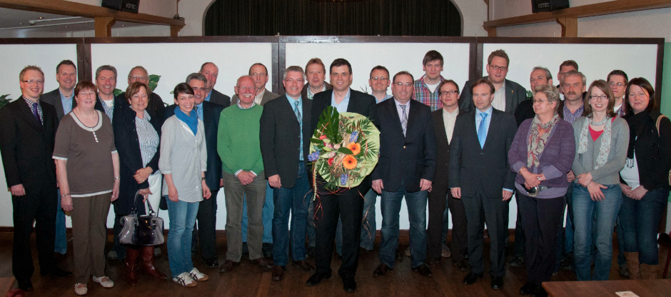 Der neu gewählte Vorstand der CDU Heek-Nienborg Der neu gewählte Vorstand der CDU Heek-Nienborg