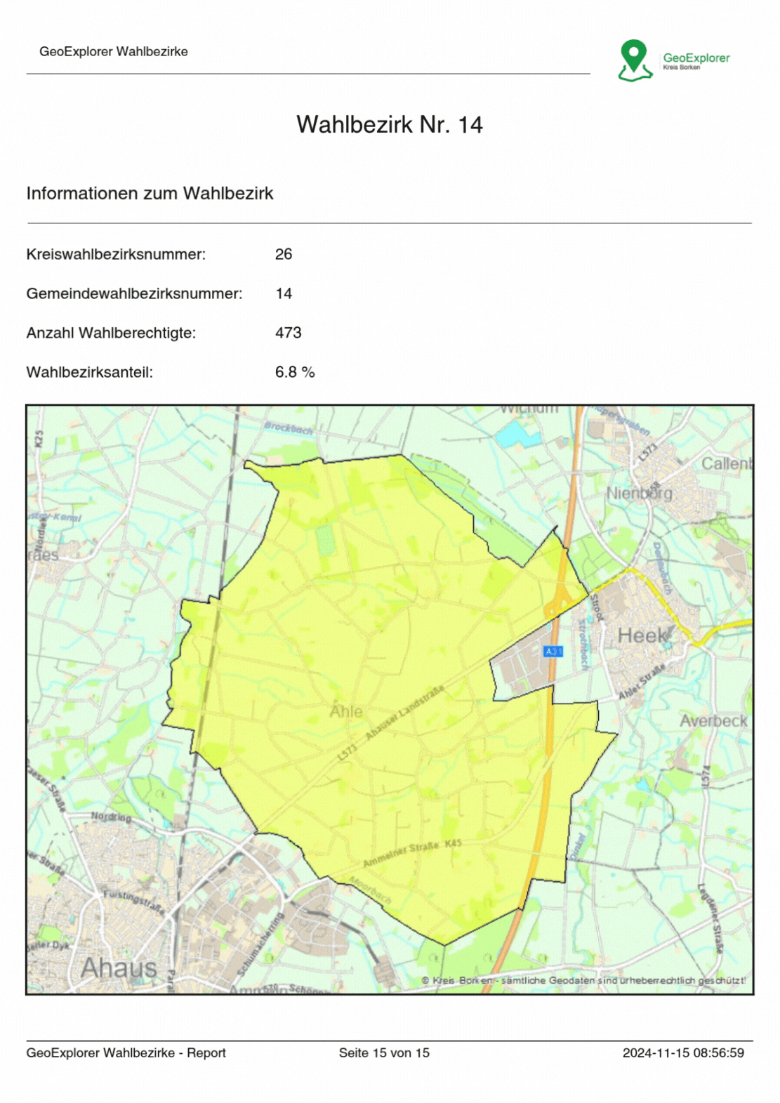 Mein Wahlkreis